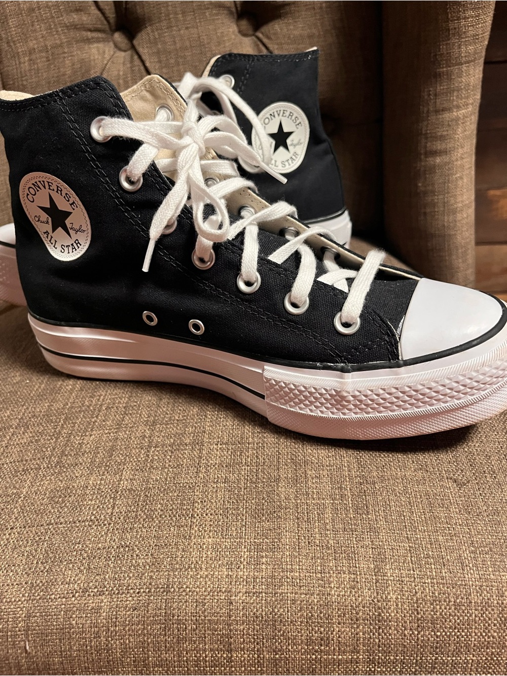 Converse All Star women's canvas sneakers size 8.5 - Picture 6 of 11